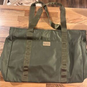 Badgley Mischka Olive Duffel Bag